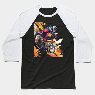 Cycling Racing Baseball T-Shirt